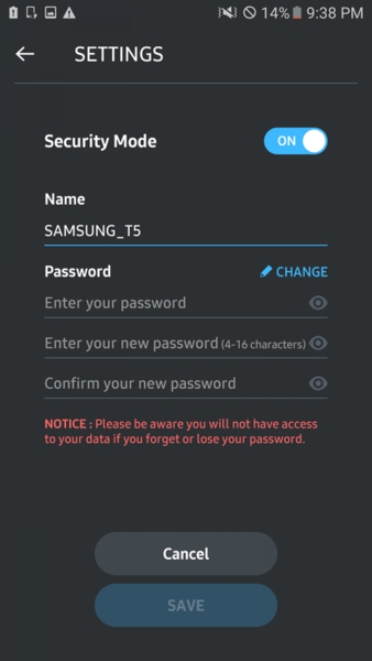 三星移动固态硬盘软件Samsung Portable SSD Software