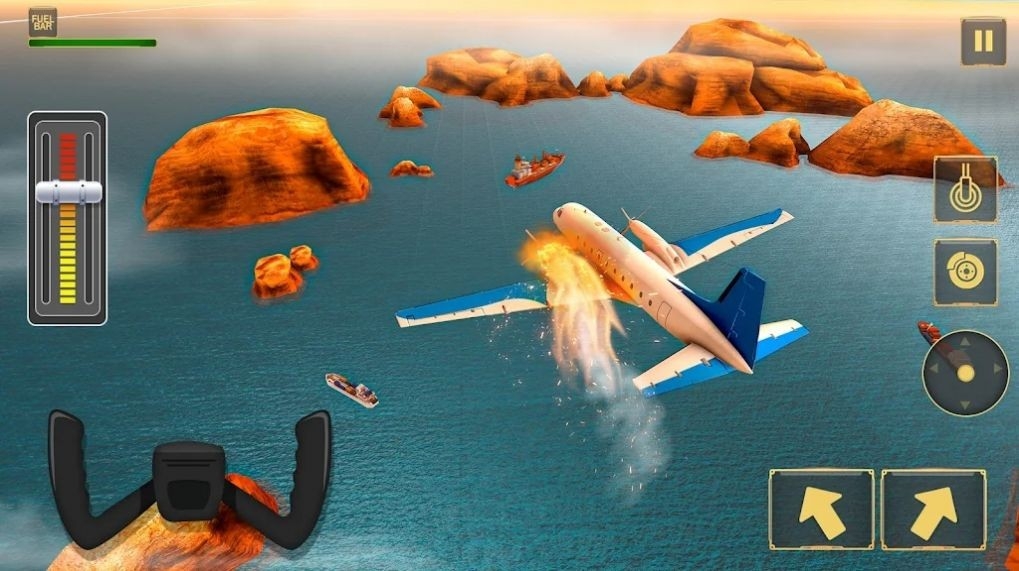 飞机冲击坠毁模拟器最新版