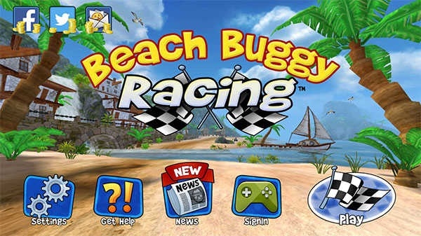 4D极速沙滩赛车HD版下载